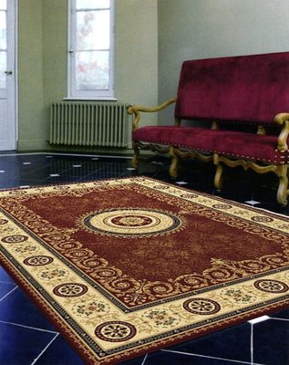 【范登伯格 】芭比花開富貴進口不易掉毛新古典地毯.出清價3490元含運-160x230cm