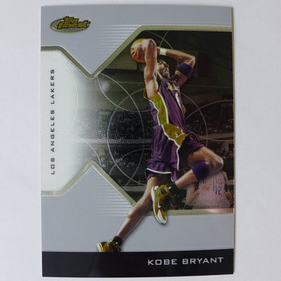 ~ Kobe Bryant ~2005年Finest 名人堂/小飛俠/黑曼巴/柯比·布萊恩 金屬設計.NBA球員卡