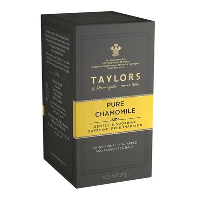 ※限期促銷※【COCO鬆餅屋】英國 TAYLORS 泰勒茶-有機洋甘菊茶 (20入/盒)