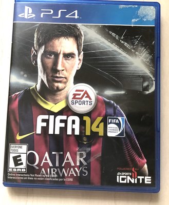 PlayStation 4 PS4 正版 國際足盟大賽 FIFA 14 英文版 電玩遊戲片