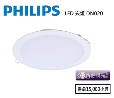 飛利浦PHILIPS 含稅 舒視光9公分 崁燈LED 8W全電壓