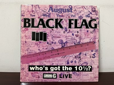 晨雨黑膠【西洋】美首版 Black Flag – Who's Got The 10½? (Live Album)