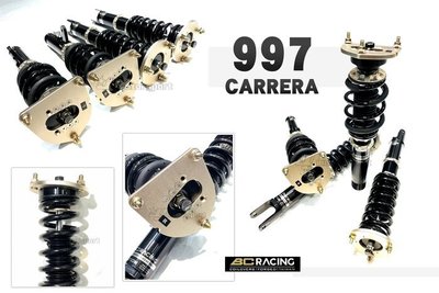 JY MOTOR 車身套件 - 保時捷 997 CARRERA BC BR TYPE 30段 高低阻尼可調 避震器