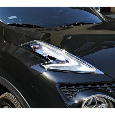 【JR佳睿精品】2015-UP Nissan 日產 Juke 鍍鉻日行燈框 劍型燈框框 電鍍 改裝 台灣製