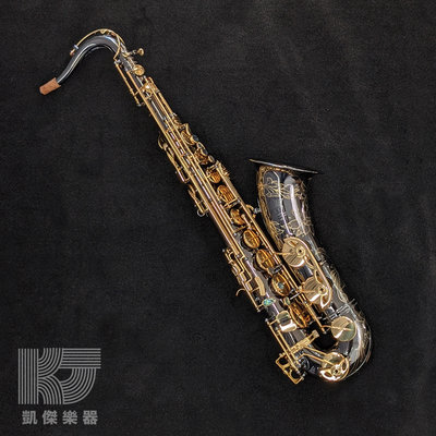 【凱傑樂器】KJ Vi Ning T-920 鍍黑鎳 黃銅合金 鍍金按鍵 Tenor Sax 次中音薩克斯風