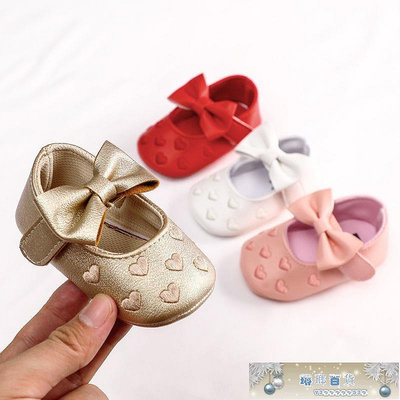 秋季嬰兒學步鞋單鞋0-1歲3-6-12個月男女寶寶軟底透氣柔軟不-琳瑯百貨