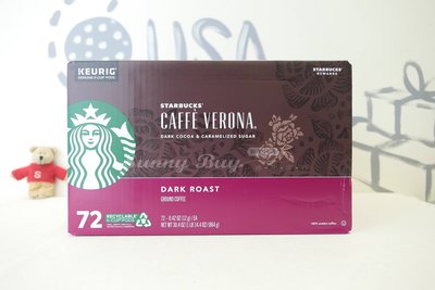 【Sunny Buy】◎預購◎ 星巴克 Starbucks Caffe Verona 佛羅娜 咖啡膠囊 72入K-Cup