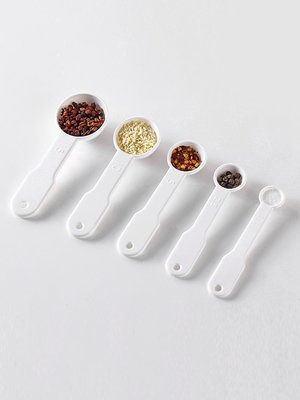 日本量勺克數勺廚房烘培刻度計量咖啡奶粉米粉定量稱量一克小勺子~特價