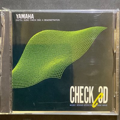 Yamaha Digital Audio Check Disc A Demonstration Yamaha音響示範片 日本版全新未拆