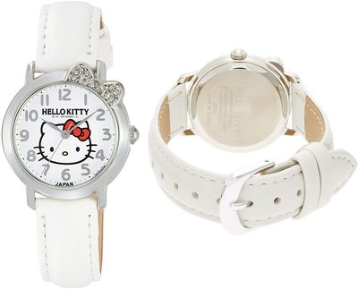 日本正版 CITIZEN 星辰 Q&amp;Q 0001N002 Hello Kitty 凱蒂貓 手錶 日本製 日本代購
