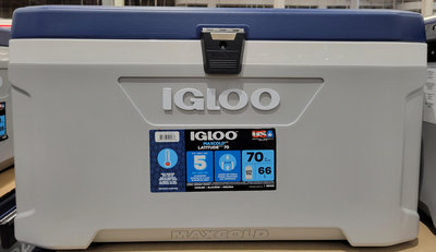 【小如的店】COSTCO好市多線上代購~Igloo 66公升 MaxCold 冰桶/行動冰箱(1入) 1654566