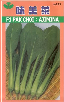 【1磅裝蔬菜種子P024】味美菜~~日本進口的新種蔬菜，全年皆可播種。