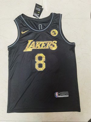 科比·布萊恩（Kobe Bryant） NBA洛杉磯湖人隊 曼巴紀念版 球衣 前8後24號
