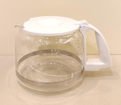 Y330~預訂 10杯份 白色 咖啡玻璃壺 Sunbeam Coffeemaker Model 6385 Carafe Coffee Pot White 10