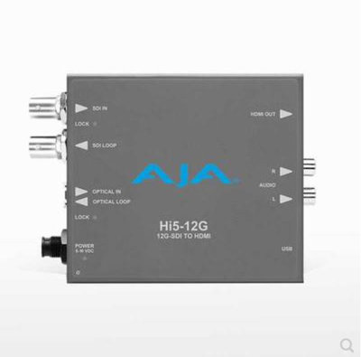 AJA HI5-12G 12G-SDI TO HDMI 2.0轉換器4K視頻轉換器 HDMI轉換器