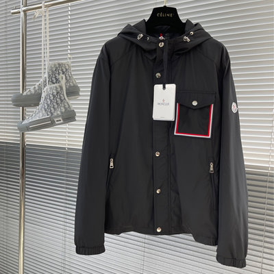 『名品站』Moncler休閒外套 英倫風型男連帽外套 原單大牌 外貿專櫃Rappeneau系列夾克運動服3BF521