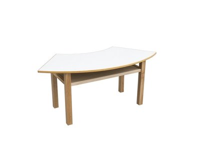 (MCF傢俱工廠)(含稅價)木製扇形桌/補習桌/美語桌/上課桌/幼教桌/兒童書桌椅/造型桌/學校愛用款