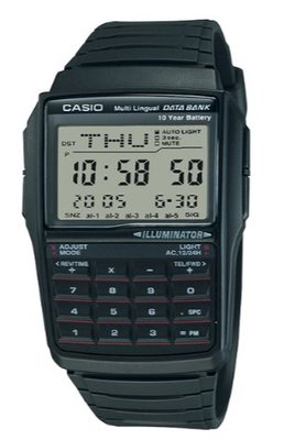 【萬錶行】CASIO 歷久不衰熱銷DATABANK系列錶款 DBC-32-1A