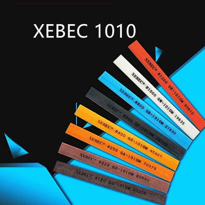 【熱賣精選】原裝XEBEC日本銳必克纖維油石1010陶瓷纖維油石1x10x100mm模具拋光去毛刺可開發票