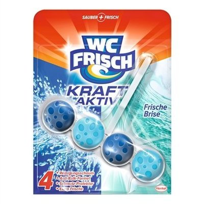 Über 德國 WC FRISCH Kraft-Aktiv Frische Brise 浴廁強效清潔球-微風