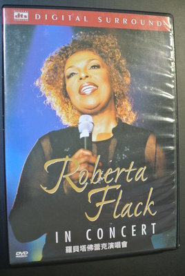 dts DVD ~ Roberta Flack IN CONCERT ~ 2001 IMAGE / JAZZ