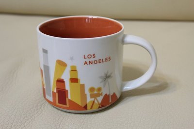 星巴克 STARBUCKS 美國 LOS ANGELES 洛杉磯 LA 城市杯 YAH 城市馬克杯 馬克杯 咖啡杯 收集