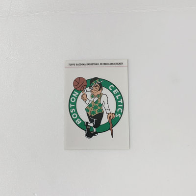 FA-美國職籃【波士頓塞爾提克】NBA LOGO隊徽靜電貼紙