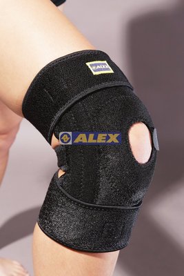 (高手體育)ALEX 台灣製造 T-24 調整型雙側條護膝(只) 另賣 護膝 護腕 護肘 護踝 護腰 護腿
