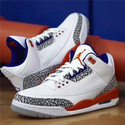 【正品】Air Jordan 3 Knicks 尼克斯 籃球 136064-148潮鞋
