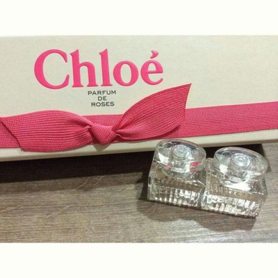 蔻依chloe玫瑰淡香水 roses de chloe玫瑰小香水5ml ,禮盒拆售