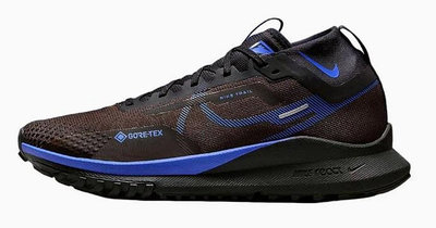【免運美國帶回】Nike Gore-Tex 防水越野跑鞋 React Pegasus Trail 4 GTX 黑藍配色