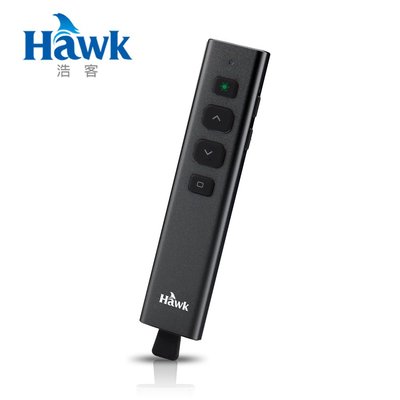 Hawk G500影響力2.4GHz無線簡報器(黑色/ 綠光)