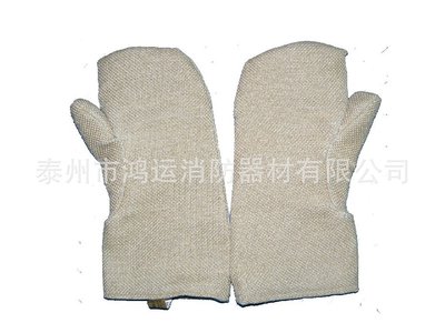 高溫防護手套 防割帆布手套 工業勞保手套廠家批發