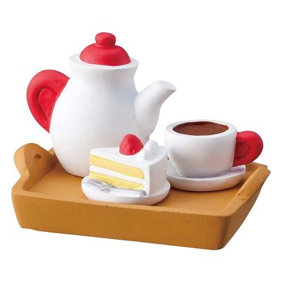 【Wenwens】日本正版 DECOLE 茶壺 蛋糕 下午茶 公仔 擺設 情境 場景