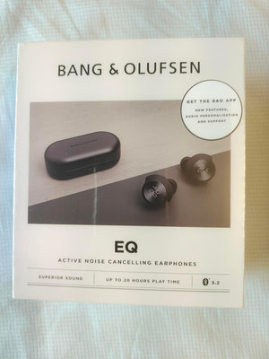 全新B&O EQ 藍牙耳機(E8 EX Sony 1000XM5 Bose可參考)