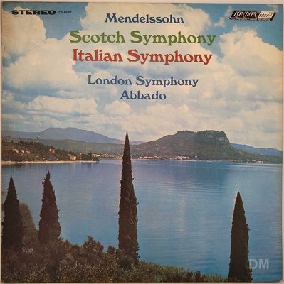 黑膠唱片 Abbado - Mendelssohn Scotch, Italian Symphony