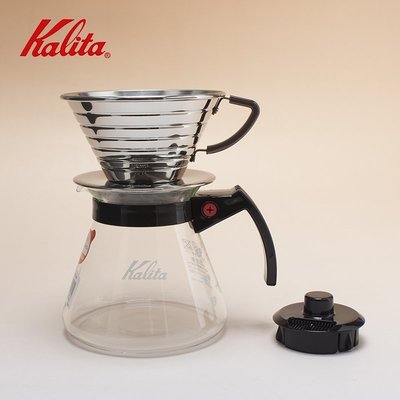 熱賣 日本kalita 蛋糕濾杯手沖咖啡壺套裝家用滴濾式分享壺咖啡過濾杯