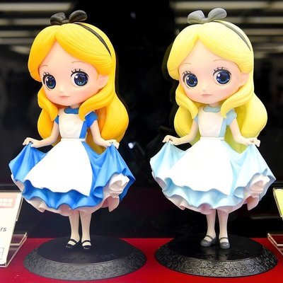 迪士尼 景品 Q POSKET 愛麗絲夢遊仙境 Q版 Alice 愛麗絲 代理版 兩隻一組 不分售 現貨 !