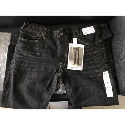 Uniqlo S002刷色牛仔褲 38（95cm)