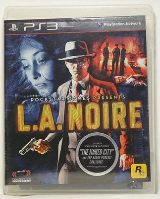 PS3 黑色洛城 英文版 L.A. Noire