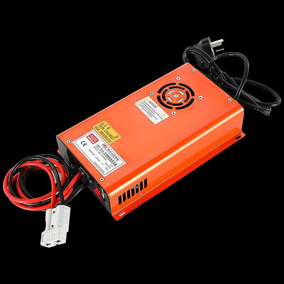 電池充電器三元鋰磷酸鐵鋰大電流快充 12v24v50a100a房車鋰電池充電器大功率