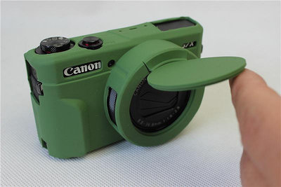 精品佳能PowerShot G7 X Mark II相機包硅膠套 g7x2 G7X3保護套相機套