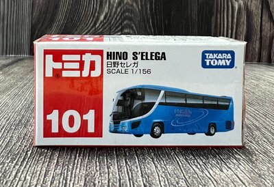 【G&amp;T】TOMICA 多美小汽車 NO.101 日野 HINO SELEG 巴士 738381