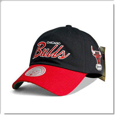 【ANGEL NEW ERA】Mitchell & Ness NBA 芝加哥 公牛 復古 LOGO 雙色 軟板 老帽