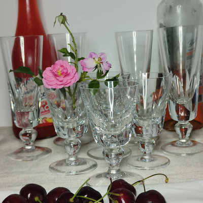 愛馬仕Saint louis圣路易斯水晶杯，高腳杯，紅酒杯。