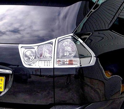 ~圓夢工廠~ Lexus RX330 RX400h 2004~2009 超質感 改裝 鍍鉻銀 車燈框飾貼 後燈框 尾燈框