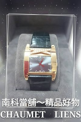 【南科當舖】奢華鐘錶  CHAUMET LIENS  綽美 系列 W15830-22Q  腕錶 手錶 皮革錶帶