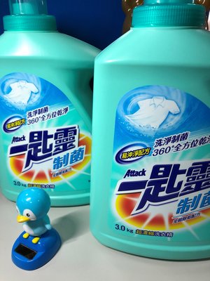 一匙靈制菌超濃縮洗衣精-3Kg x1瓶 (超取限購一瓶)
