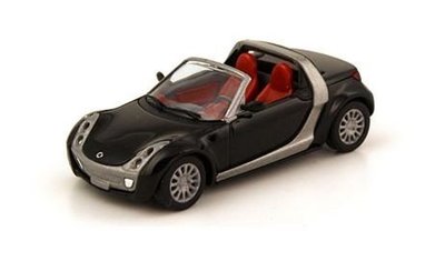 車庫 公司貨 BUSCH Smart Roadster (cars) bla (黑) 49300 HO 福利品