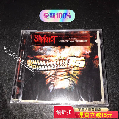 正版 全新未拆封 現貨  Slipknot Vol 3 未拆796【懷舊經典】卡帶 CD 黑膠